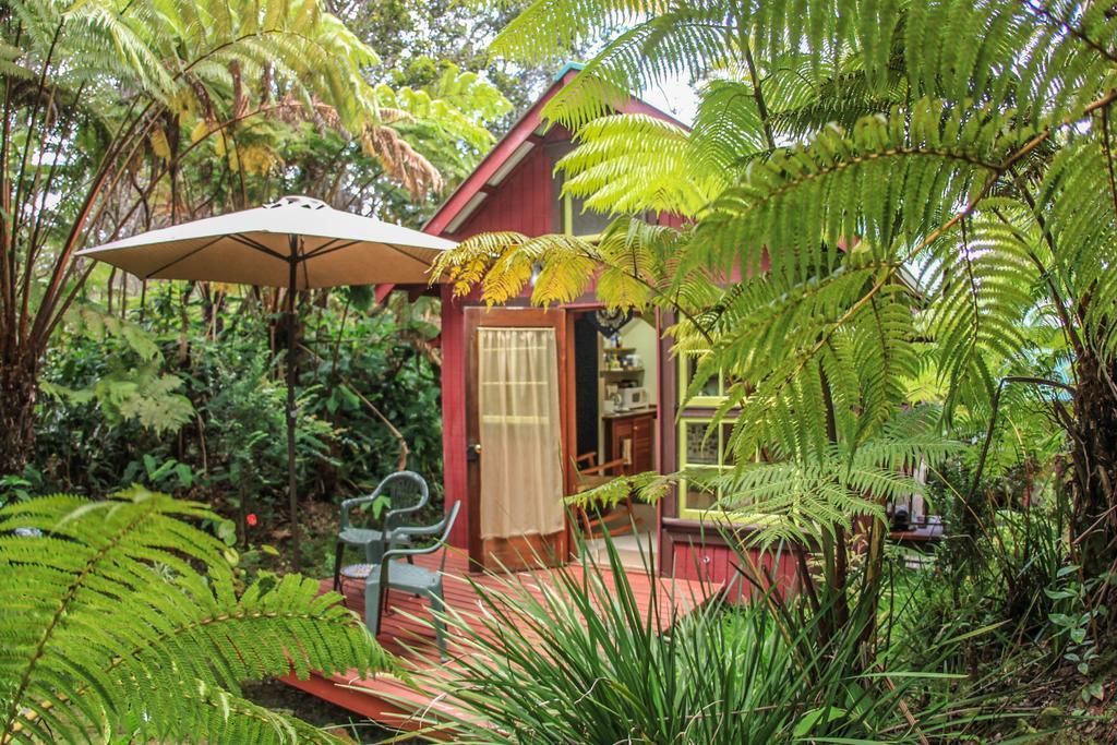 Ferny Hollow: Romantic Rainforest Cottage Volcano Exterior foto