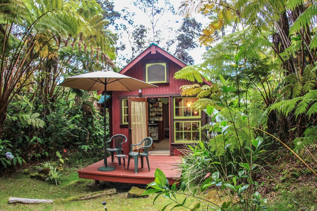 Ferny Hollow: Romantic Rainforest Cottage Volcano Exterior foto