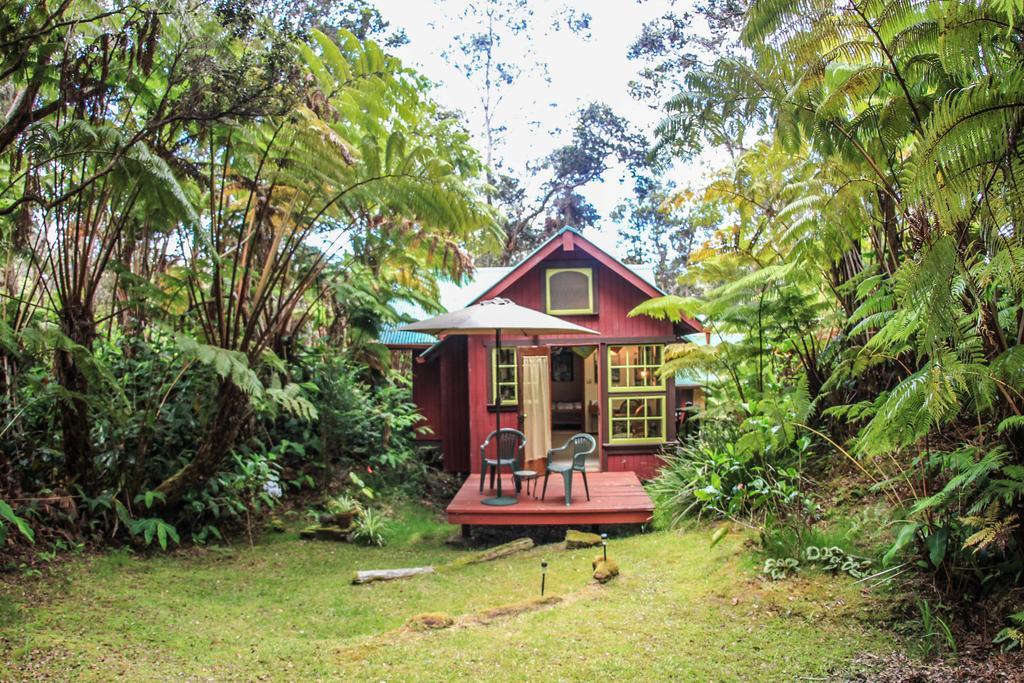 Ferny Hollow: Romantic Rainforest Cottage Volcano Exterior foto